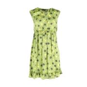 Pre-owned Silk dresses Moschino Pre-Owned , Green , Dames