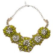 Pre-owned Metal necklaces Valentino Vintage , Green , Dames