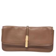 Pre-owned Leather clutches Marc Jacobs Pre-owned , Beige , Dames