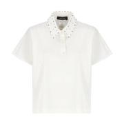 Polo Shirts Fabiana Filippi , White , Dames