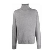 Turtlenecks Off White , Gray , Heren