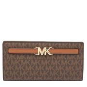 Pre-owned Coated canvas wallets Michael Kors Pre-owned , Brown , Dames