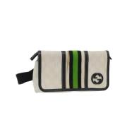 Pre-owned Fabric gucci-bags Gucci Vintage , White , Dames
