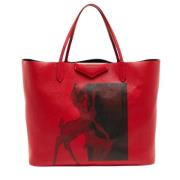 Pre-owned Leather totes Givenchy Pre-owned , Red , Dames