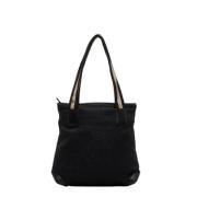 Pre-owned Canvas totes Gucci Vintage , Black , Dames