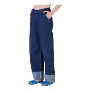 Loose-fit Jeans Silvian Heach , Blue , Dames