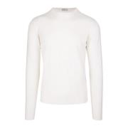 Round-neck Knitwear Fedeli , White , Heren