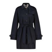 Klassieke Katoenen Trenchcoat Fuchs Schmitt , Blue , Dames