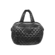 Pre-owned Nylon handbags Chanel Vintage , Black , Dames