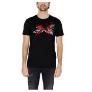 T-Shirts Antony Morato , Black , Heren