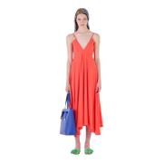 Midi Dresses Silvian Heach , Orange , Dames