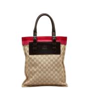 Pre-owned Canvas totes Loewe Pre-owned , Beige , Dames