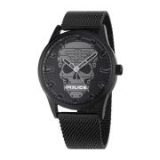 Watches Police , Black , Heren