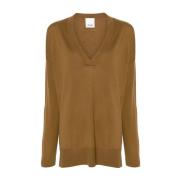 V-Sweater 0445 Allude , Green , Dames