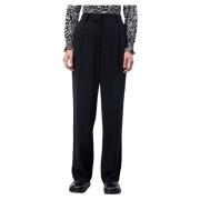 Zwarte Lr-Ellen 2 Broek Levete Room , Black , Dames