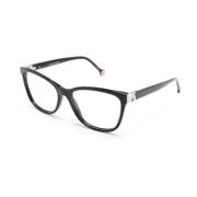 Klassiek Zwart Optisch Montuur Carolina Herrera , Black , Dames