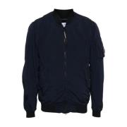 Bomber Jackets C.p. Company , Blue , Heren