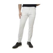 Slim-fit Trousers Entre amis , White , Heren