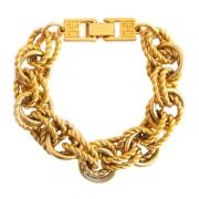 Pre-owned Metal bracelets Givenchy Pre-owned , Yellow , Dames