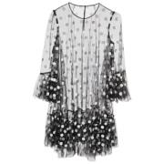 Pre-owned Tulle dresses Dolce & Gabbana Pre-owned , Black , Dames