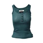Pre-owned Cotton tops Isabel Marant Pre-owned , Green , Dames