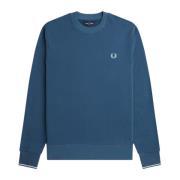 Sweatshirts Fred Perry , Blue , Heren