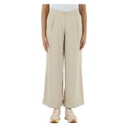 Trousers Armani Exchange , Beige , Dames