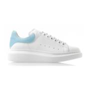 Premium Leren Sneakers voor Mannen Alexander McQueen , White , Heren