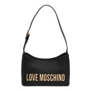 Hobo bag Love Moschino , Black , Dames