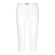 Cropped Jeans Raffaello Rossi , White , Dames