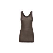 Sleeveless Tops Lemaire , Brown , Dames