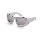 Katoka Sunglasses Off White , Gray , Unisex