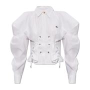 shirt met decoratieve veters Vivienne Westwood , White , Dames
