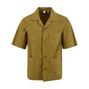 Short Sleeve Shirts Aspesi , Brown , Heren