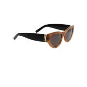 Sunglasses Saint Laurent , Brown , Dames