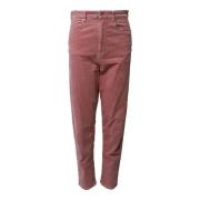 Pre-owned Cotton jeans Isabel Marant Pre-owned , Pink , Dames