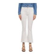 Cropped Jeans Dondup , White , Dames