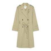 Relaxte trenchcoat Marc O'Polo , Green , Dames