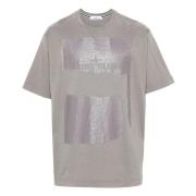 Duifgrijs T-shirts en Polos Stone Island , Gray , Heren