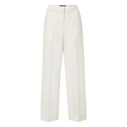 Wide Trousers Fabiana Filippi , White , Dames