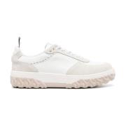 Witte Letterman Sneakers Thom Browne , White , Heren