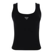 Sleeveless Tops Guess , Black , Dames