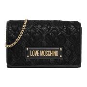 Smart Daily Shoulder bag Love Moschino , Black , Dames