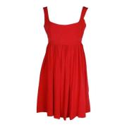 Pre-owned Silk dresses Miu Miu Pre-owned , Red , Dames