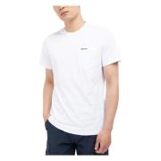 T-Shirts Barbour , White , Heren