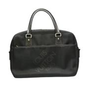 Pre-owned Canvas handbags Louis Vuitton Vintage , Black , Heren