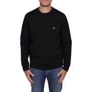 Blauwe Sweaters voor Mannen Emporio Armani , Blue , Heren