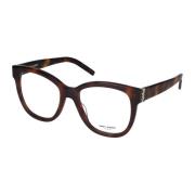 Mode Bril SL M97 Saint Laurent , Brown , Dames