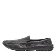 Pre-owned Leather flats Prada Vintage , Black , Heren