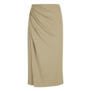 Midi Skirts Vince , Beige , Dames